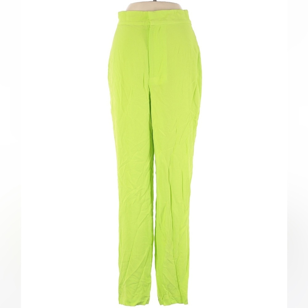 Lovers + Friends Pants |Alan Pant Neon Lime Green Women’s XS - Picture 2 of 6